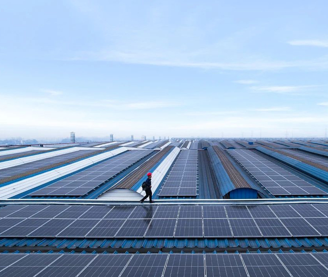 【古瑞瓦特光伏逆變器】光伏巡檢進萬家之走進安徽亳州